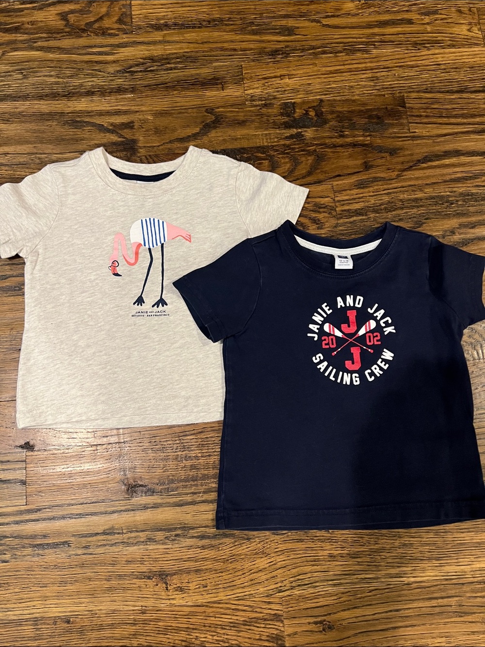 Janie and Jack Bundle Boys 12-18 Months Tees - Tshirts